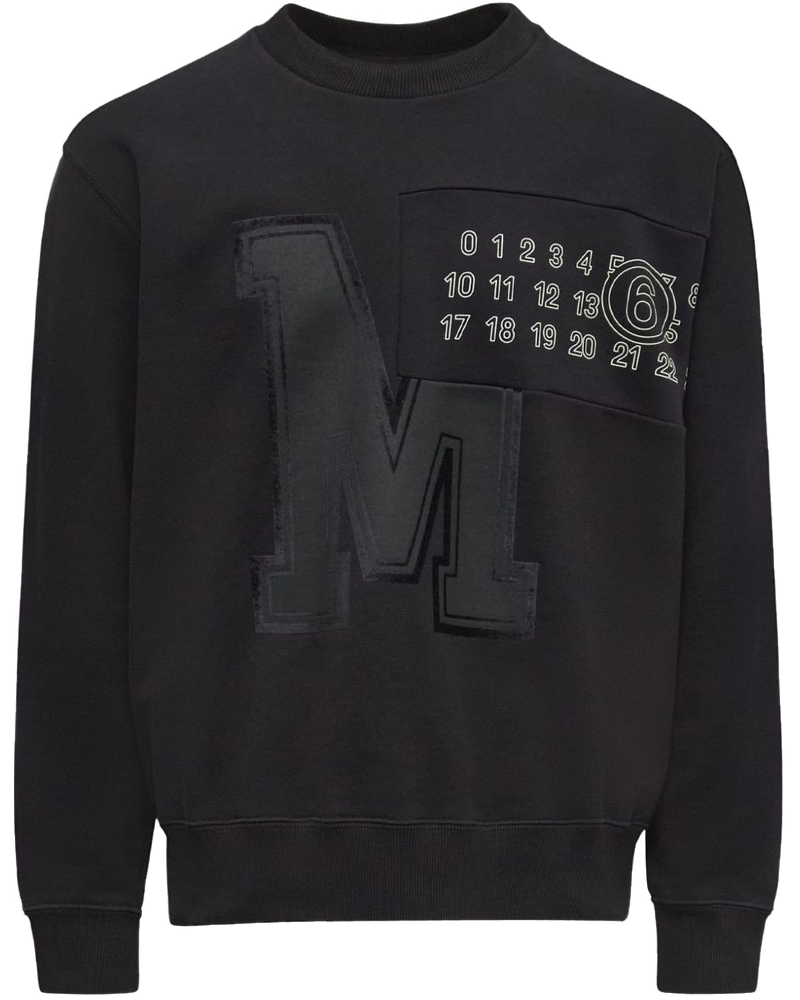 Appliqué Logo Sweatshirt Maison margiela оригінал – Купити в Україні