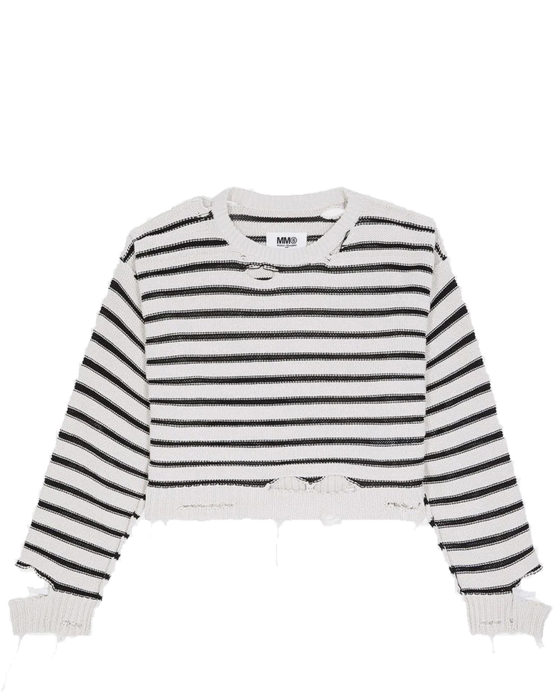 Black And White Striped Sweater Maison margiela оригінал – Купити в Україні