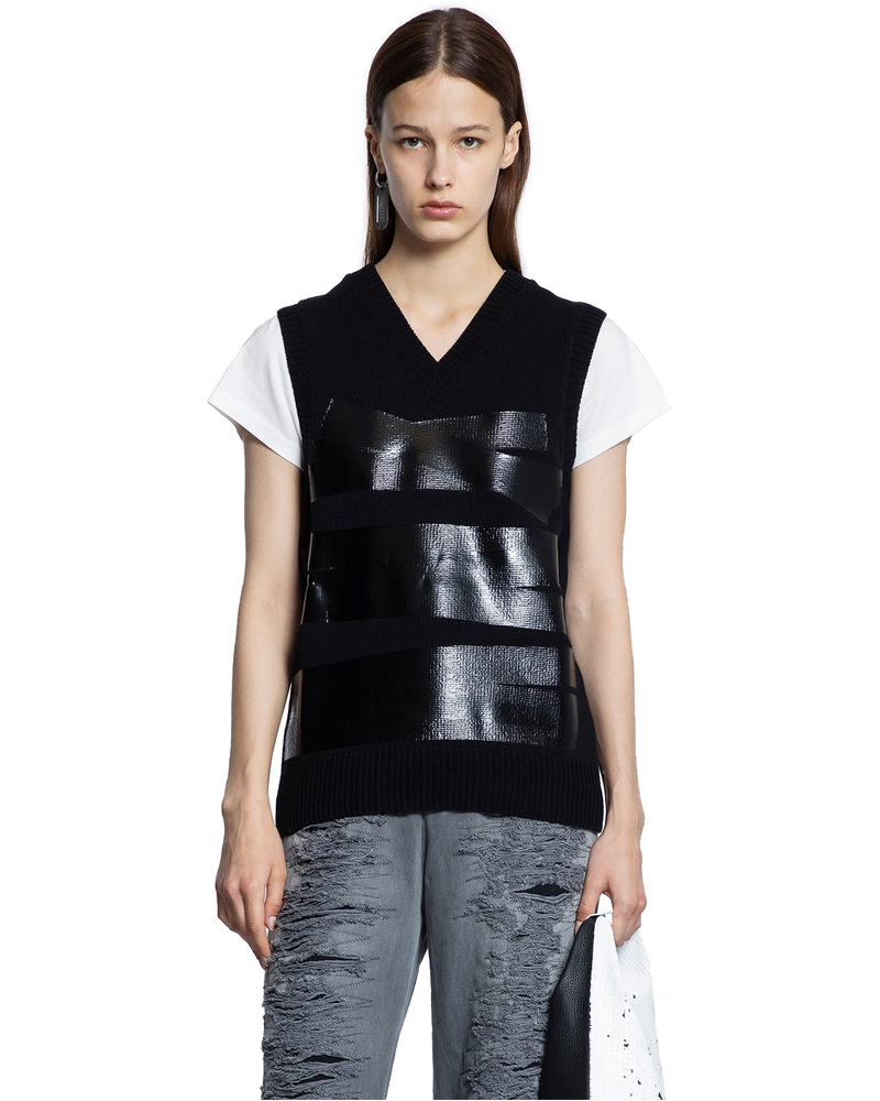 Taped Label Wool Vest Maison margiela – Гарантія оригінальності