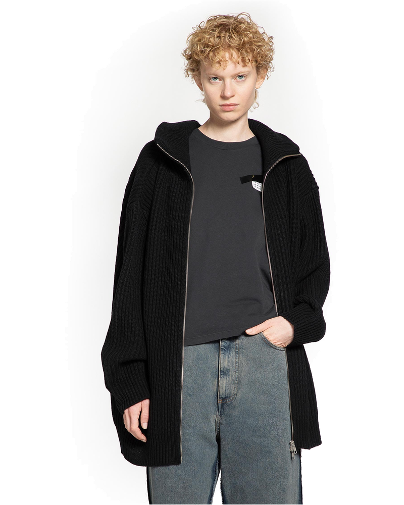Wool Blend Oversized Cardigan Maison margiela – Гарантія оригінальності