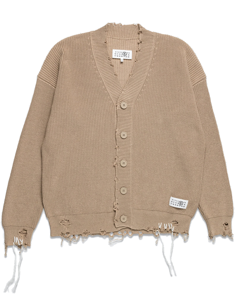 Distressed Button-Up Cardigan Maison margiela оригінал – Купити в Україні