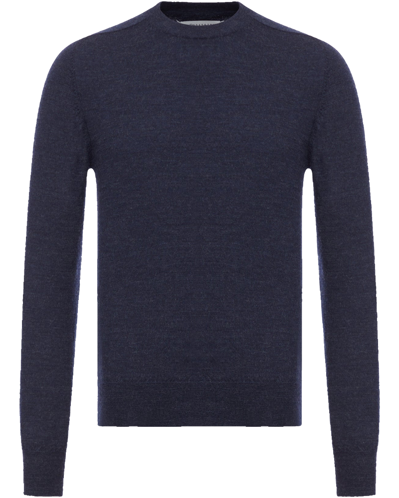 Оригінальна Wool Sweater With Elbow Patches Maison margiela