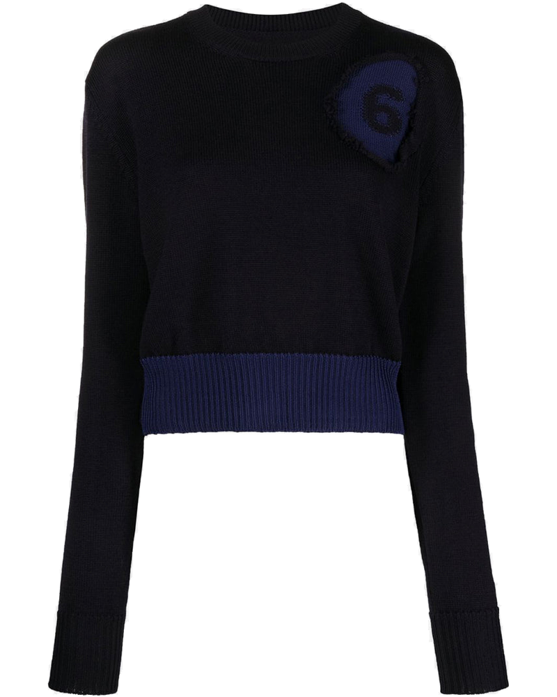 Navy Logo Sweater Maison margiela оригінал – Купити в Україні