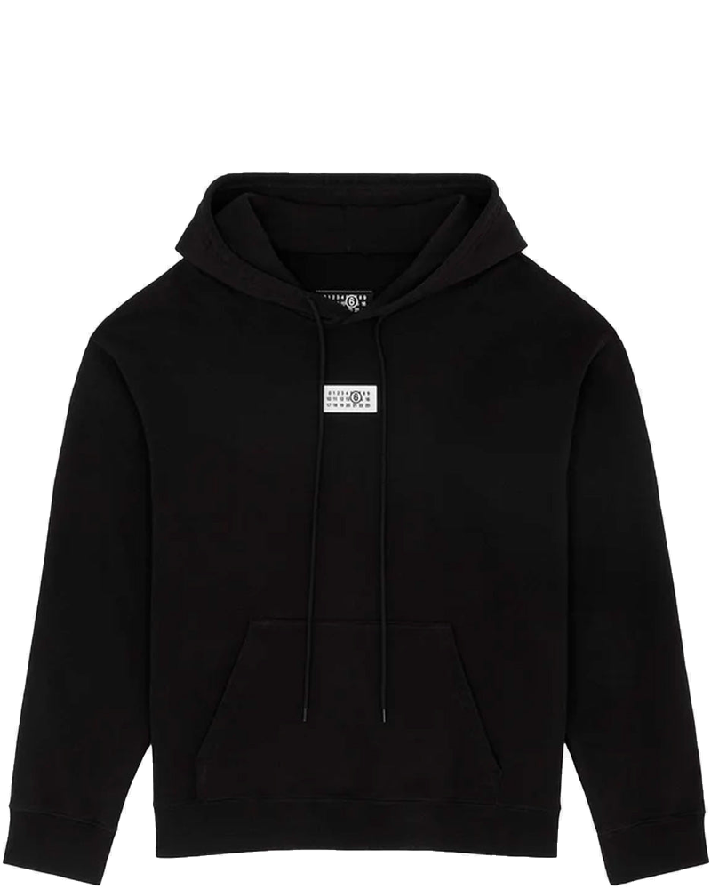 Oversized Hooded Sweatshirt With Numeric Logo Maison margiela – Гарантія оригінальності