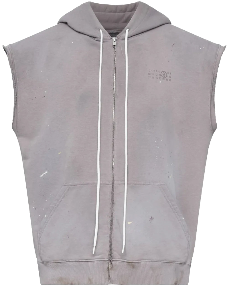 Numbers-Motif Hoodie Maison margiela – Гарантія оригінальності