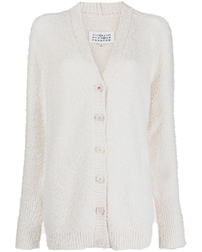 Оригінальна Off White Oversized Piled Cardigan Maison margiela