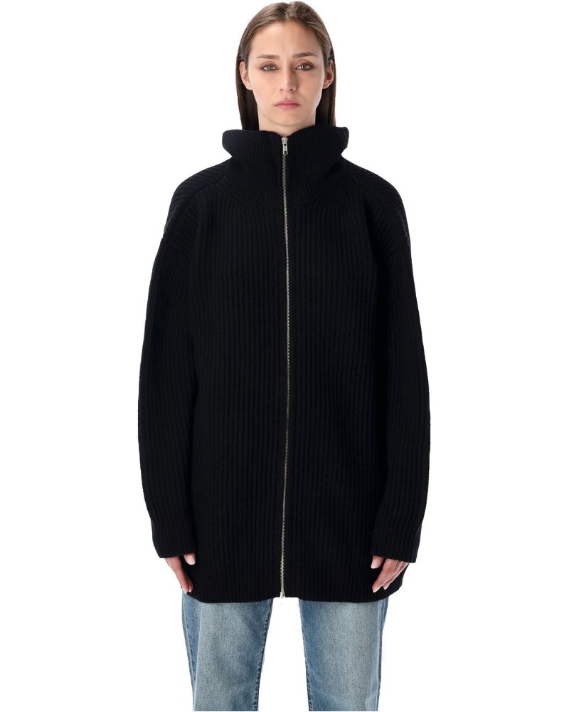 Оригінальна Ribbed Wool Blend Cardigan Dress Maison margiela
