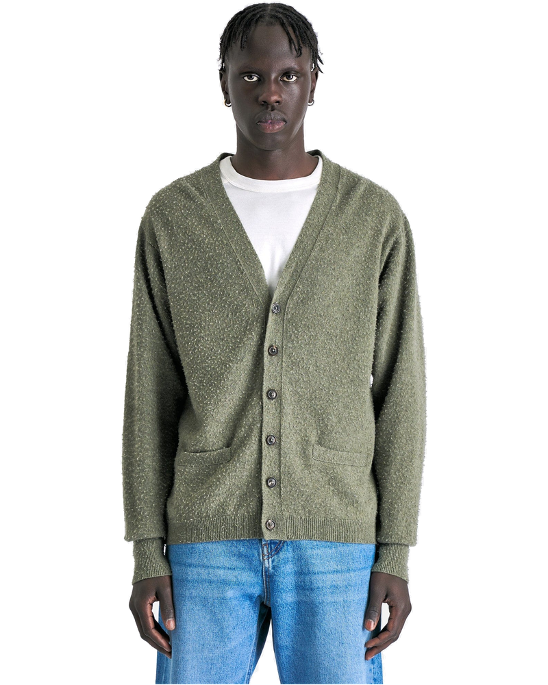 Оригінальна Summer Cashmere Cardigan In Moss Maison margiela