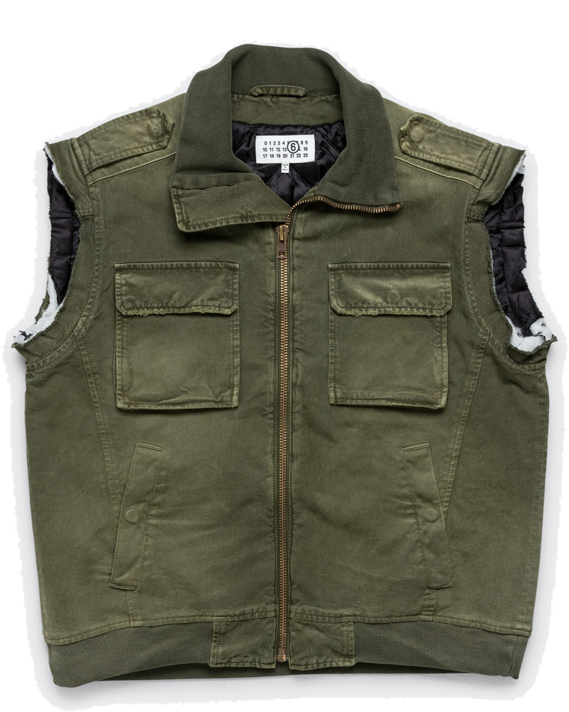 Washed Gilet Maison margiela оригінал – Купити в Україні