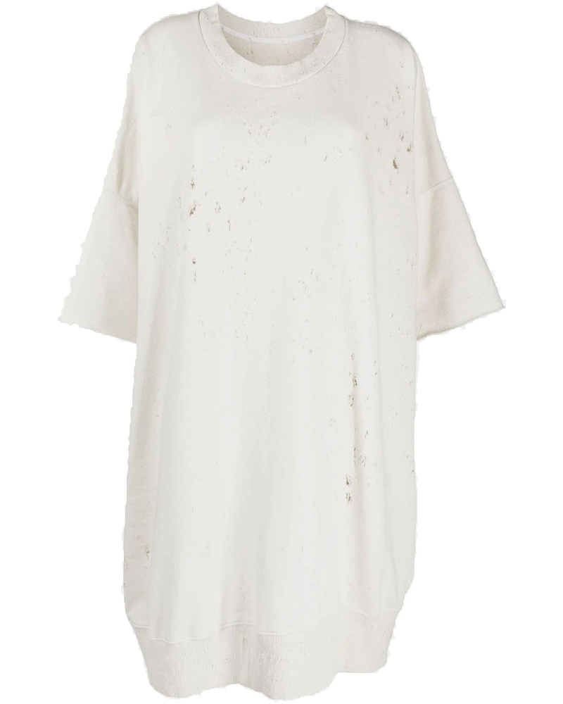 White Distressed Sweatshirt Maison margiela оригінал – Купити в Україні