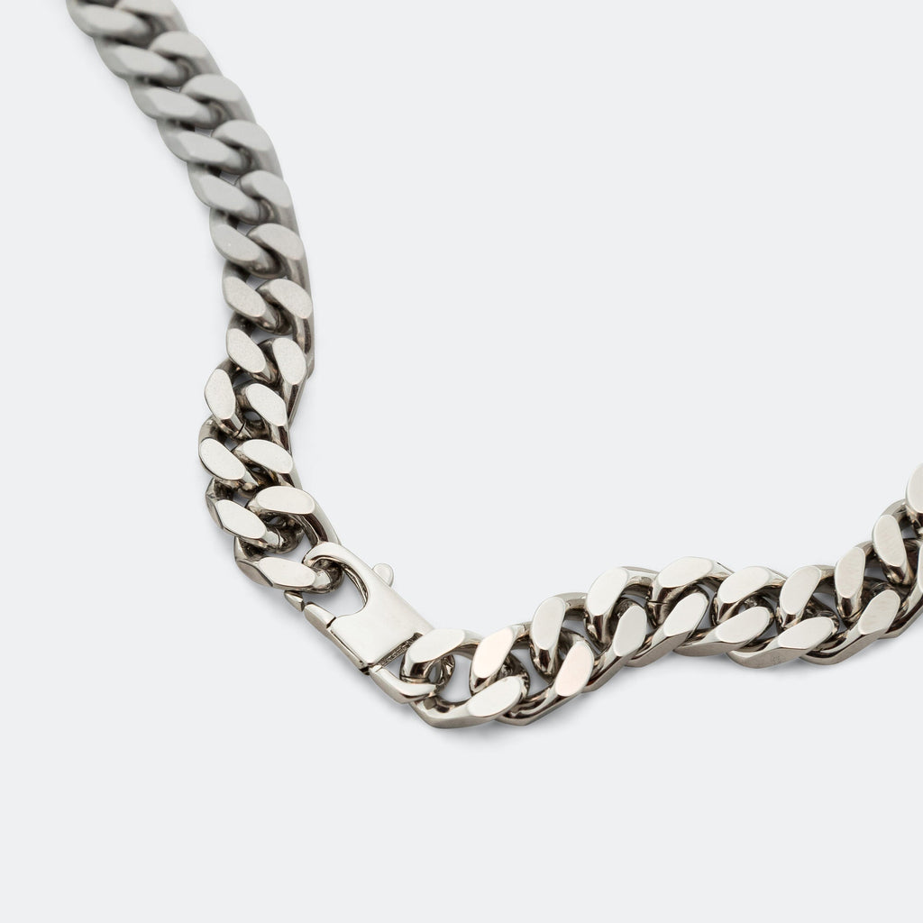 Minimal Logo ID Tag Curb Necklace Maison margiela – Гарантія оригінальності – детальний вид