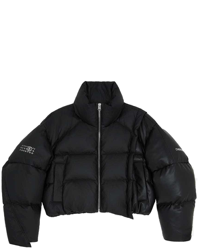 Black Mm6 X Chen Peng Padded Jacket Maison margiela оригінал – Купити в Україні