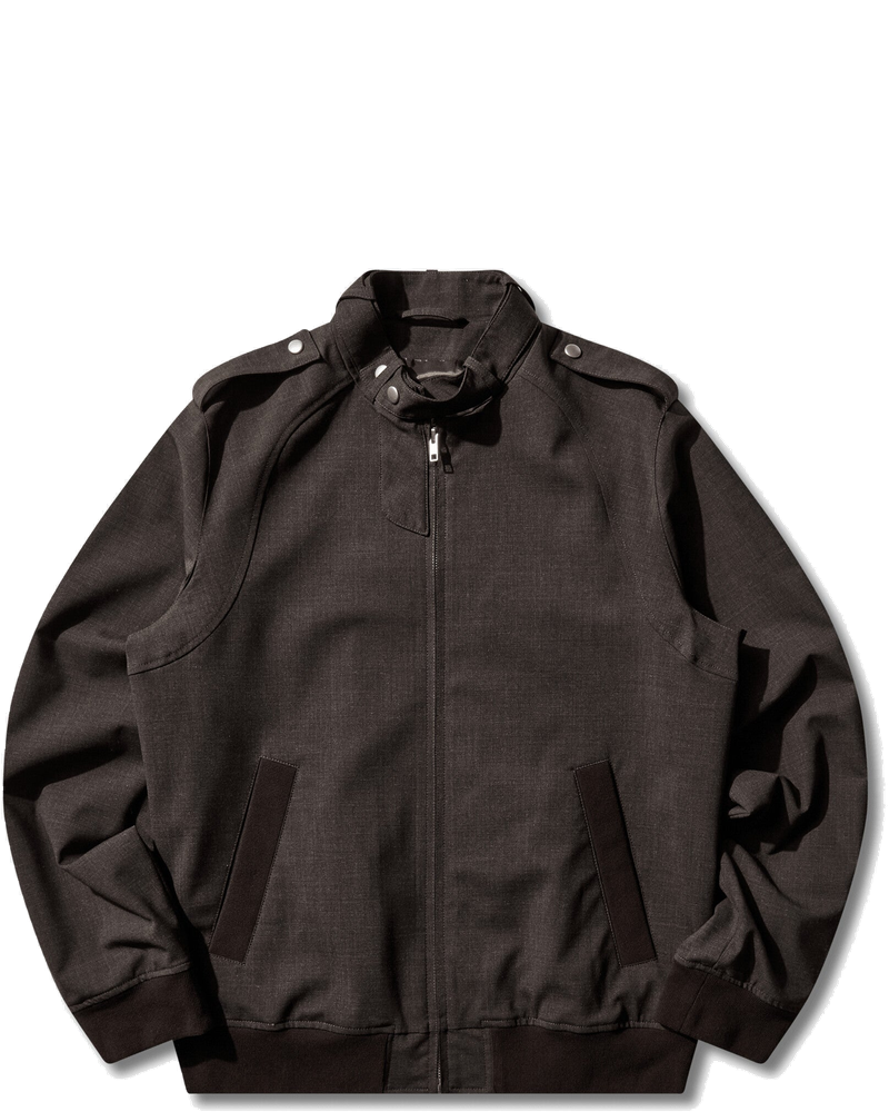 Оригінальна Mens Bomber Jacket Deep Brown Maison margiela