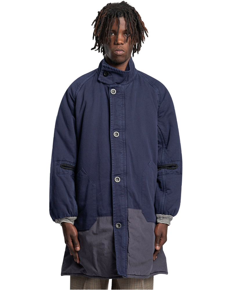 Hybrid Padded Coat In Navy Maison margiela – Гарантія оригінальності