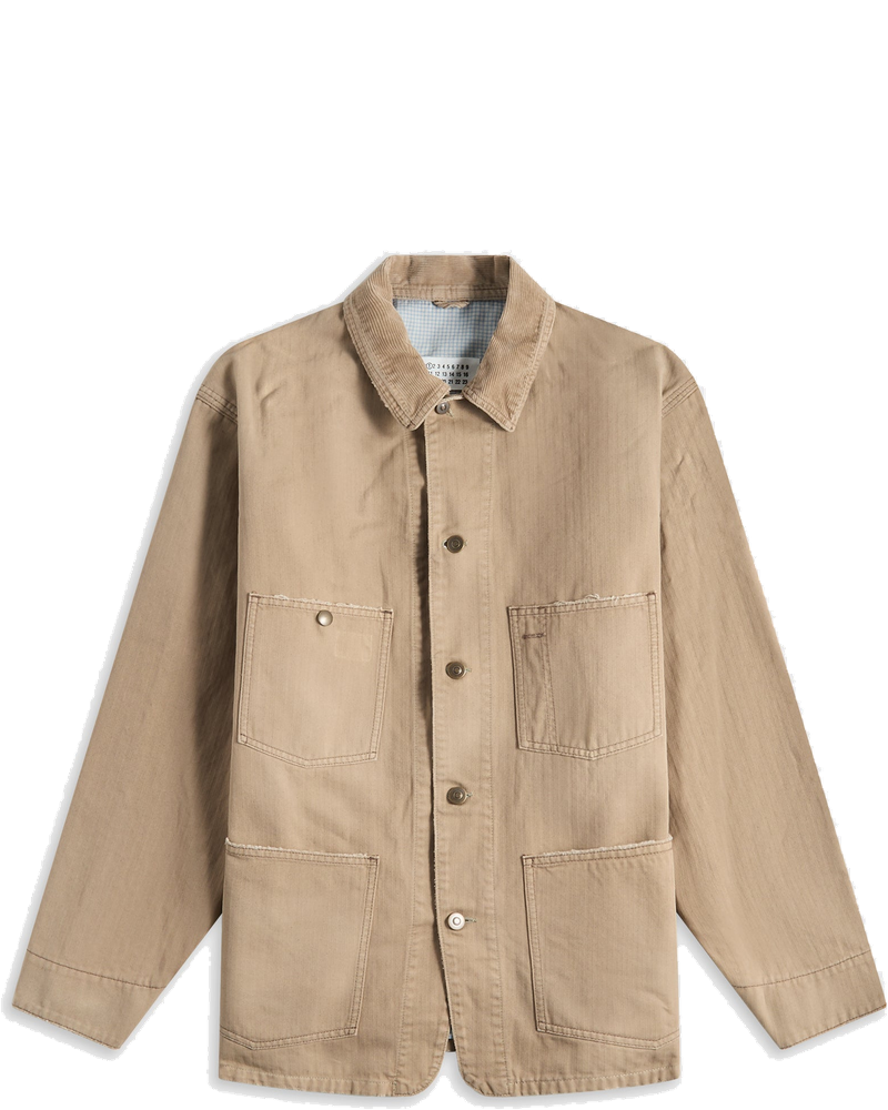 Sports Jacket Stone Washed Beige Maison margiela – Гарантія оригінальності