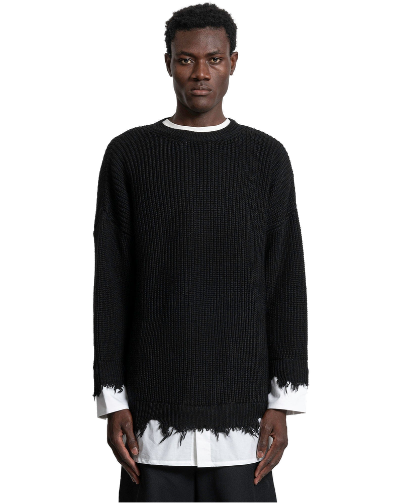 Crewneck In Black Maison margiela – Гарантія оригінальності