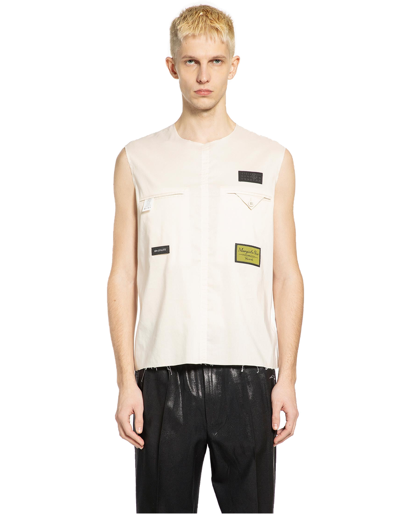 Оригінальна Reversed Sleeveless Shirt Maison margiela