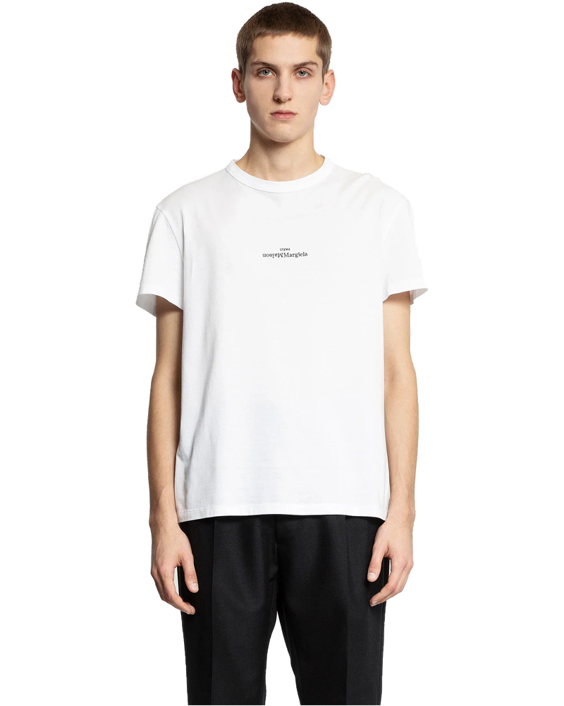 Оригінальна Distorted Logo T-Shirt Maison margiela