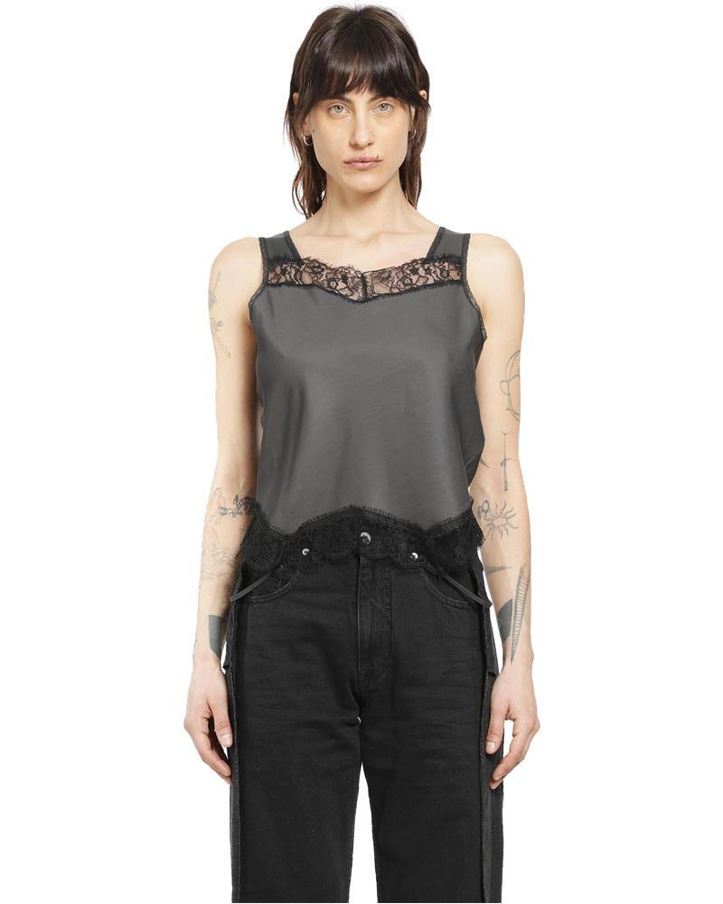 Lace Trim Top Maison margiela – Гарантія оригінальності