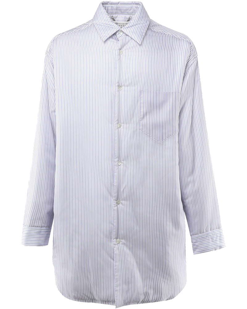 Camicia In Cupro A Righe Maison margiela оригінал – Купити в Україні