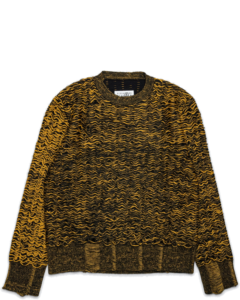 Hairy Wave Crewneck Maison margiela – Гарантія оригінальності