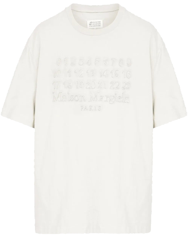 Numbers-Motif T-Shirt Maison margiela – Гарантія оригінальності