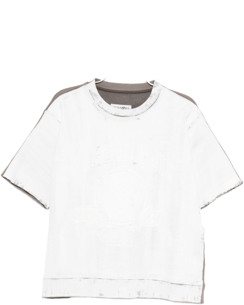 Ribbed-Hem T-Shirt Maison margiela – Гарантія оригінальності