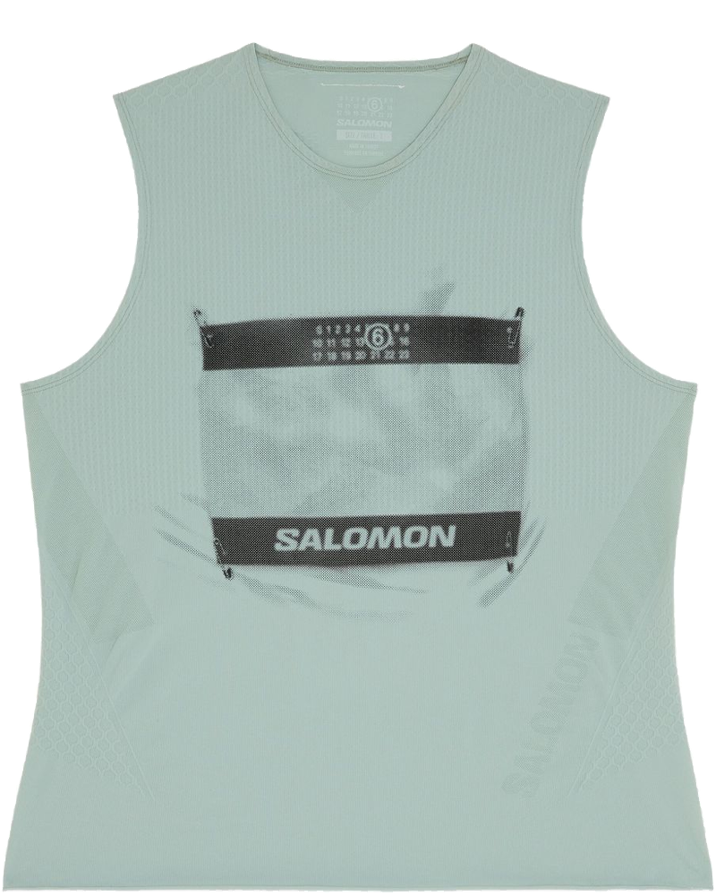 X Salomon Logo-Print Tank Top Maison margiela – Гарантія оригінальності