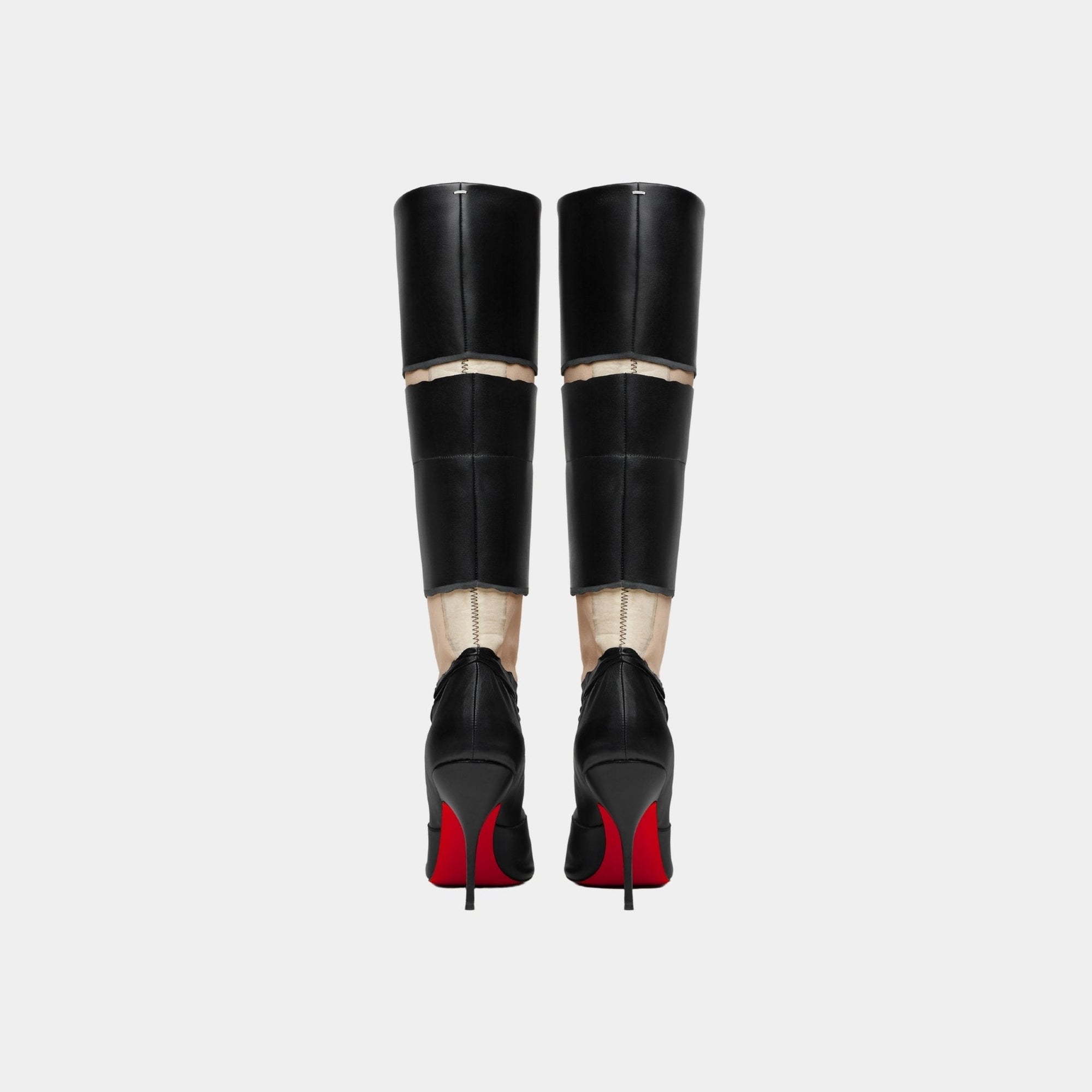 Оригінальна Xrismarteen High Heel Boots Maison margiela – вид ззаду