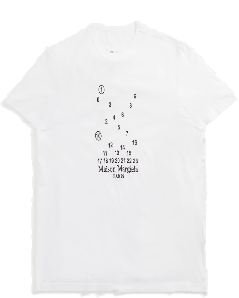 Оригінальна Mako Cotton Jersey Tee White Maison margiela