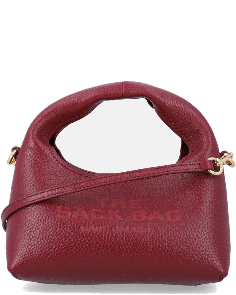 Оригінальна Micro Crossbody Sack Bag In Full Grain Leatherdescription Marc jacobs