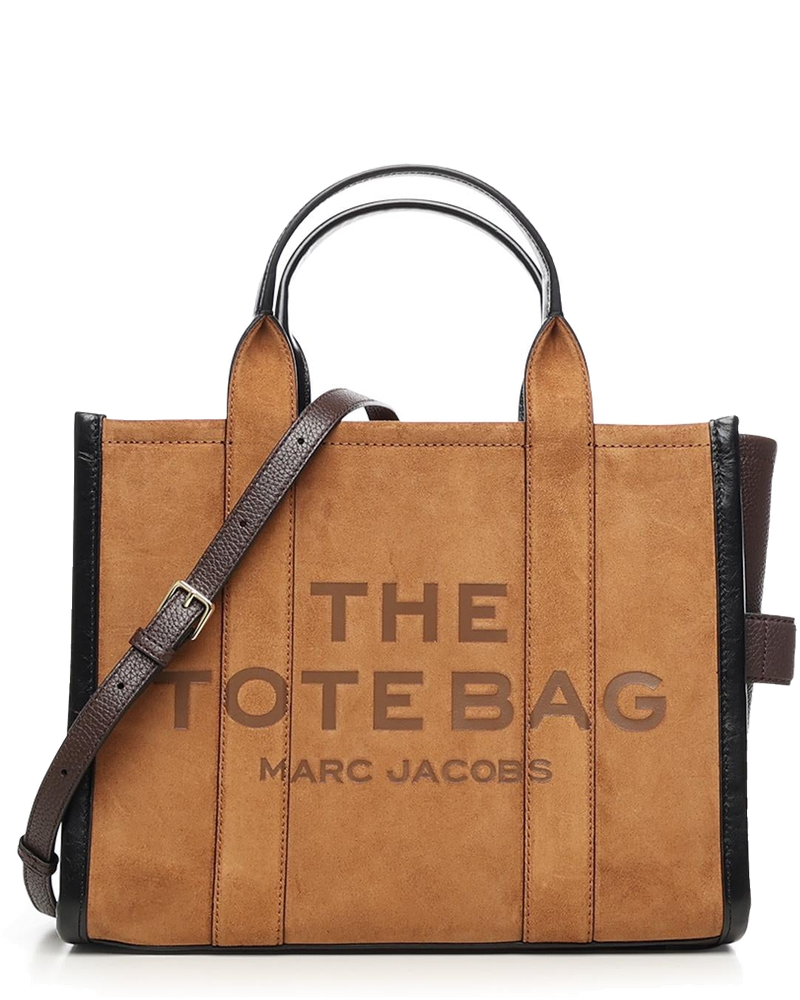 Оригінальна Borsa The Medium Tote In Pelle Scamosciata Marc jacobs