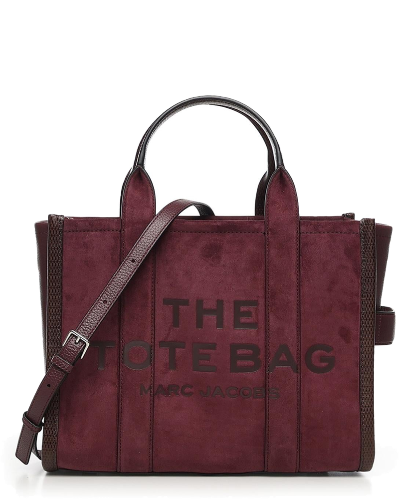Оригінальна Borsa The Medium Tote In Pelle Scamosciata Marc jacobs