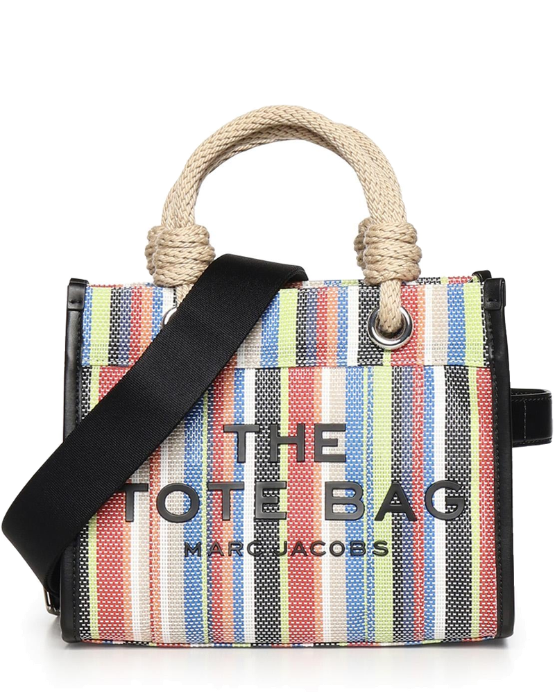 Оригінальна Borsa The Small Tote A Righe Marc jacobs
