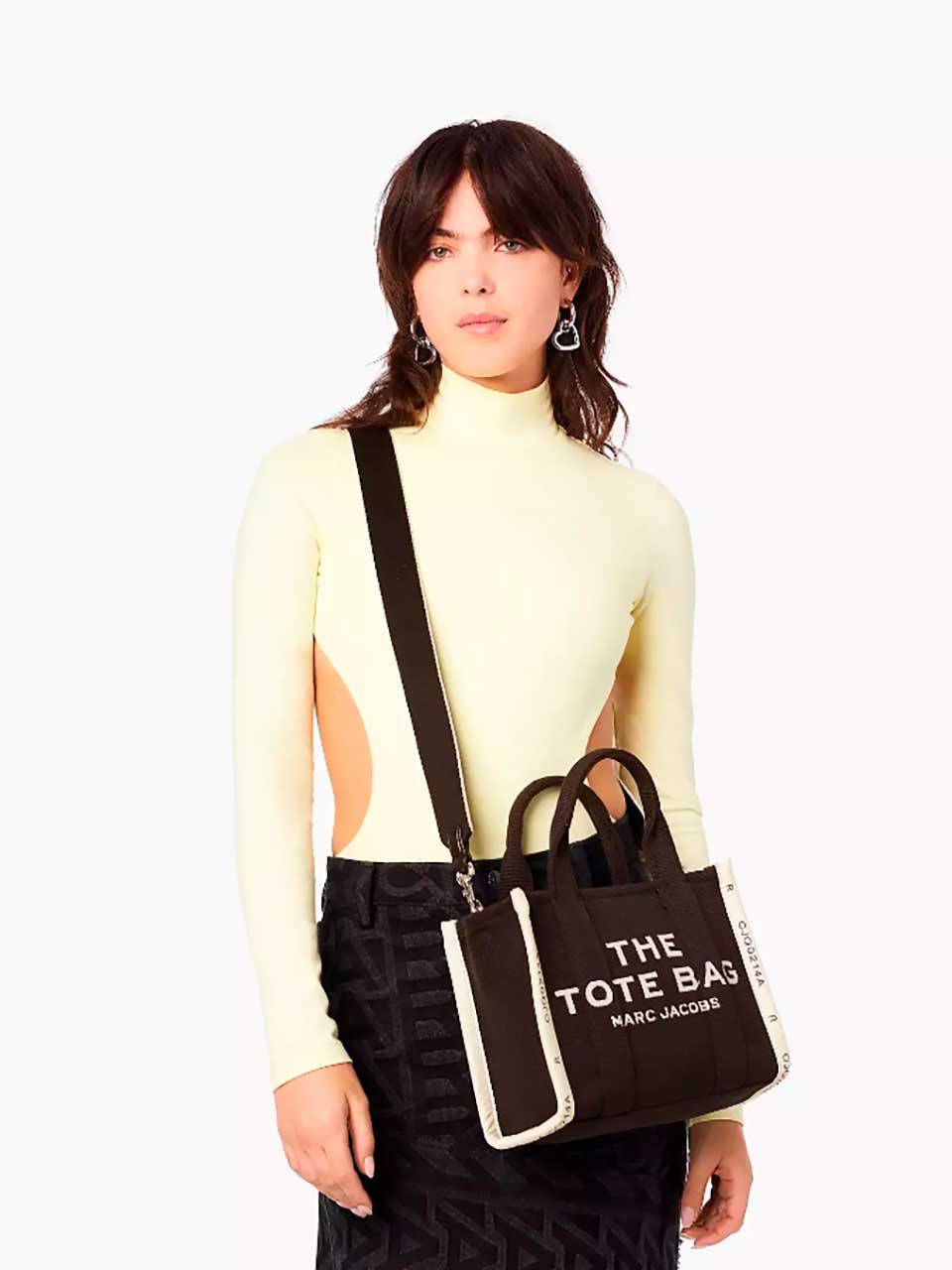 Оригінальна Jacquard S Tote Bag Marc jacobs – боковий вид