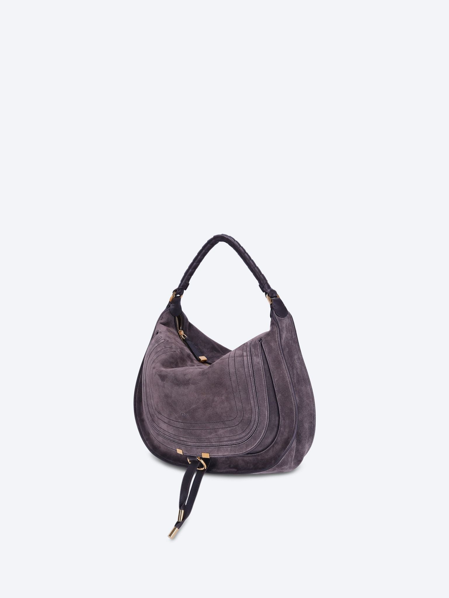 Marcie Medium Shoulder Bag Chloe – Гарантія оригінальності – вид ззаду
