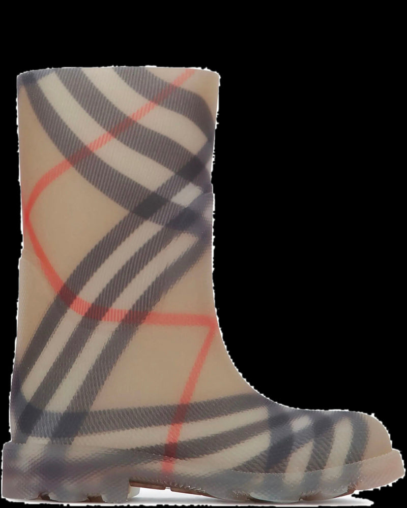 BG_REMOVED_CATALOG_Marsh Check Rubber High Boots - BURBERRY