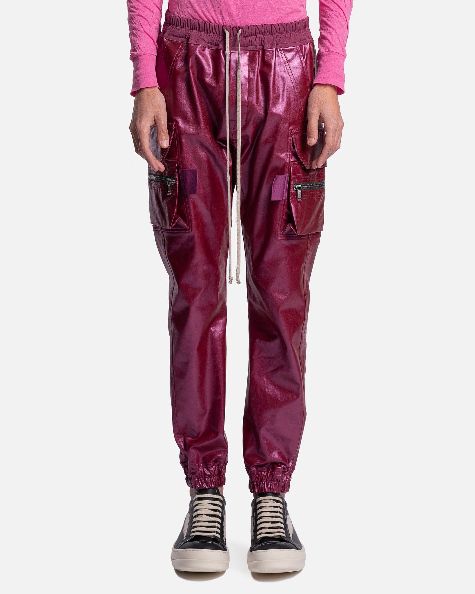 Оригінальна Mastodon Cargo In Fuchsia Rick owens – боковий вид