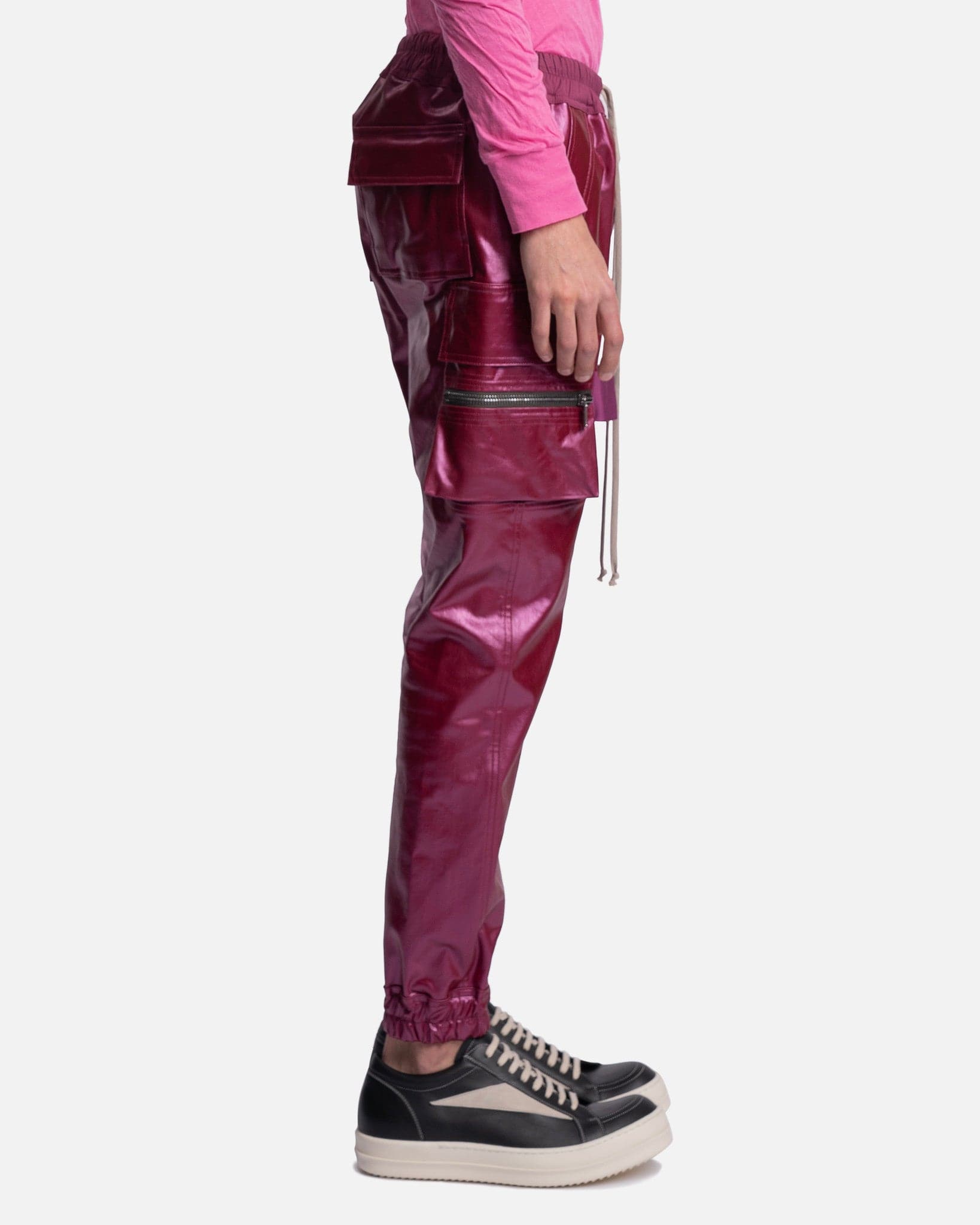 Оригінальна Mastodon Cargo In Fuchsia Rick owens – вид ззаду