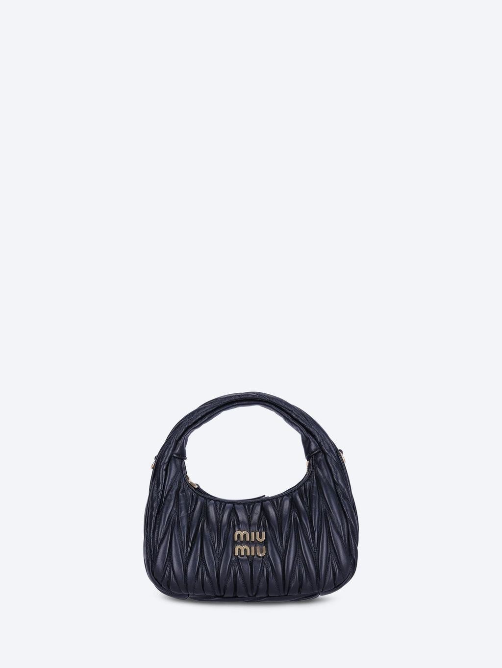 Matelasse Leather Handbag Miu miu – Гарантія оригінальності – боковий вид