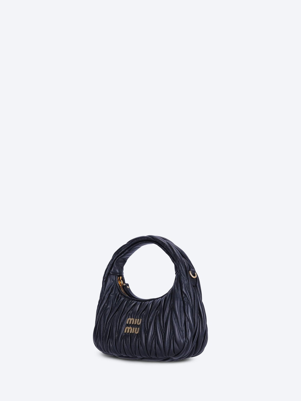 Matelasse Leather Handbag Miu miu – Гарантія оригінальності – вид ззаду