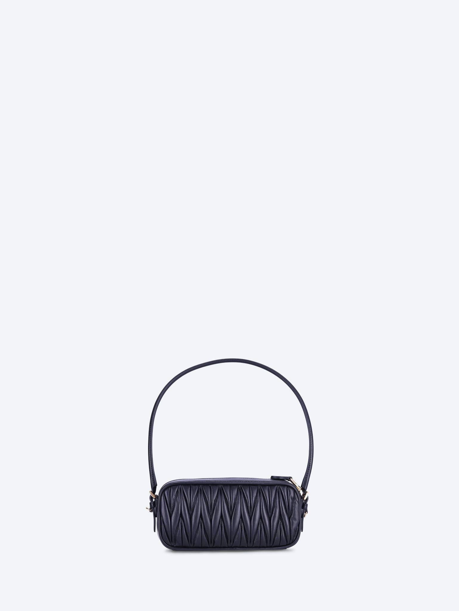 Оригінальна Matelasse Miu Leather Handbag Miu miu – збільшений вид