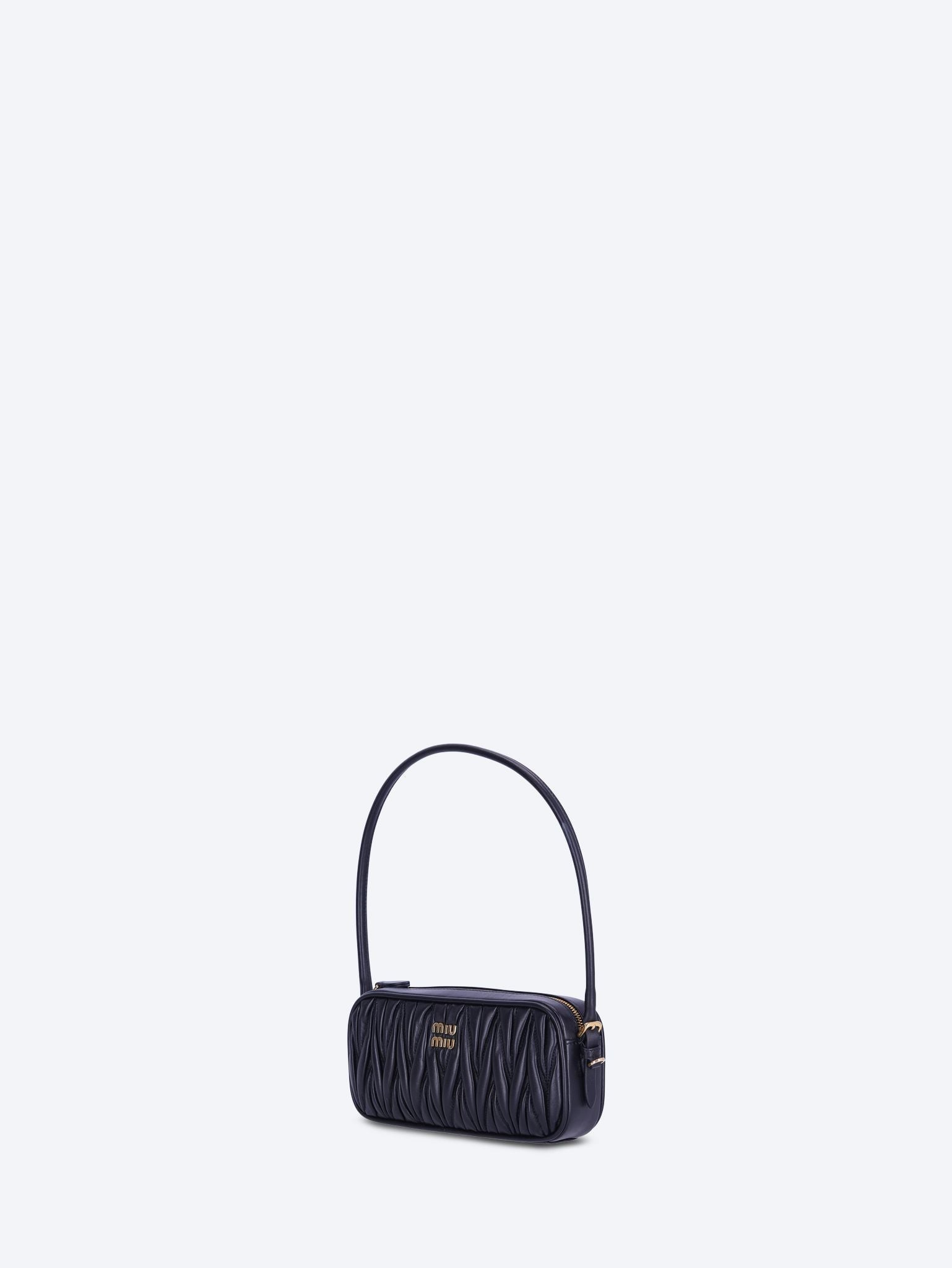 Оригінальна Matelasse Miu Leather Handbag Miu miu – вид ззаду