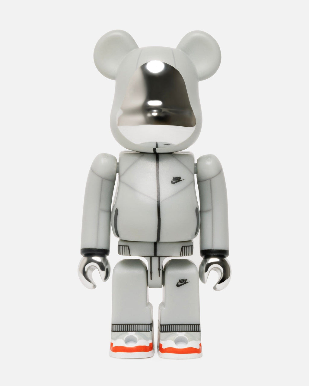 Medicom Tech Fleece Be@rbrick 1000% In Silver Nike оригінал – Купити в Україні – вид ззаду