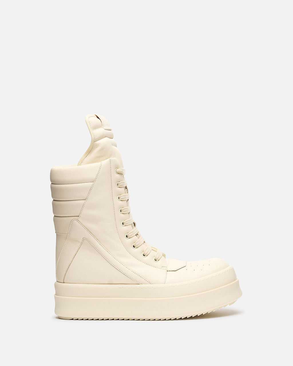 Mega Geobasket In Milk Rick owens оригінал – Купити в Україні – боковий вид