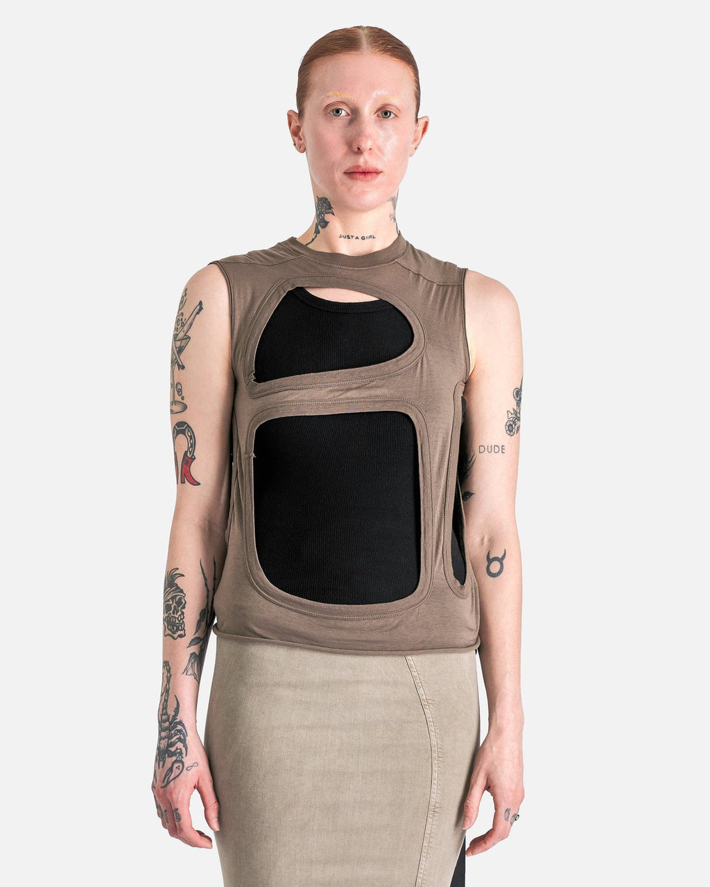 Membrane II In Dust Rick owens – Гарантія оригінальності – боковий вид