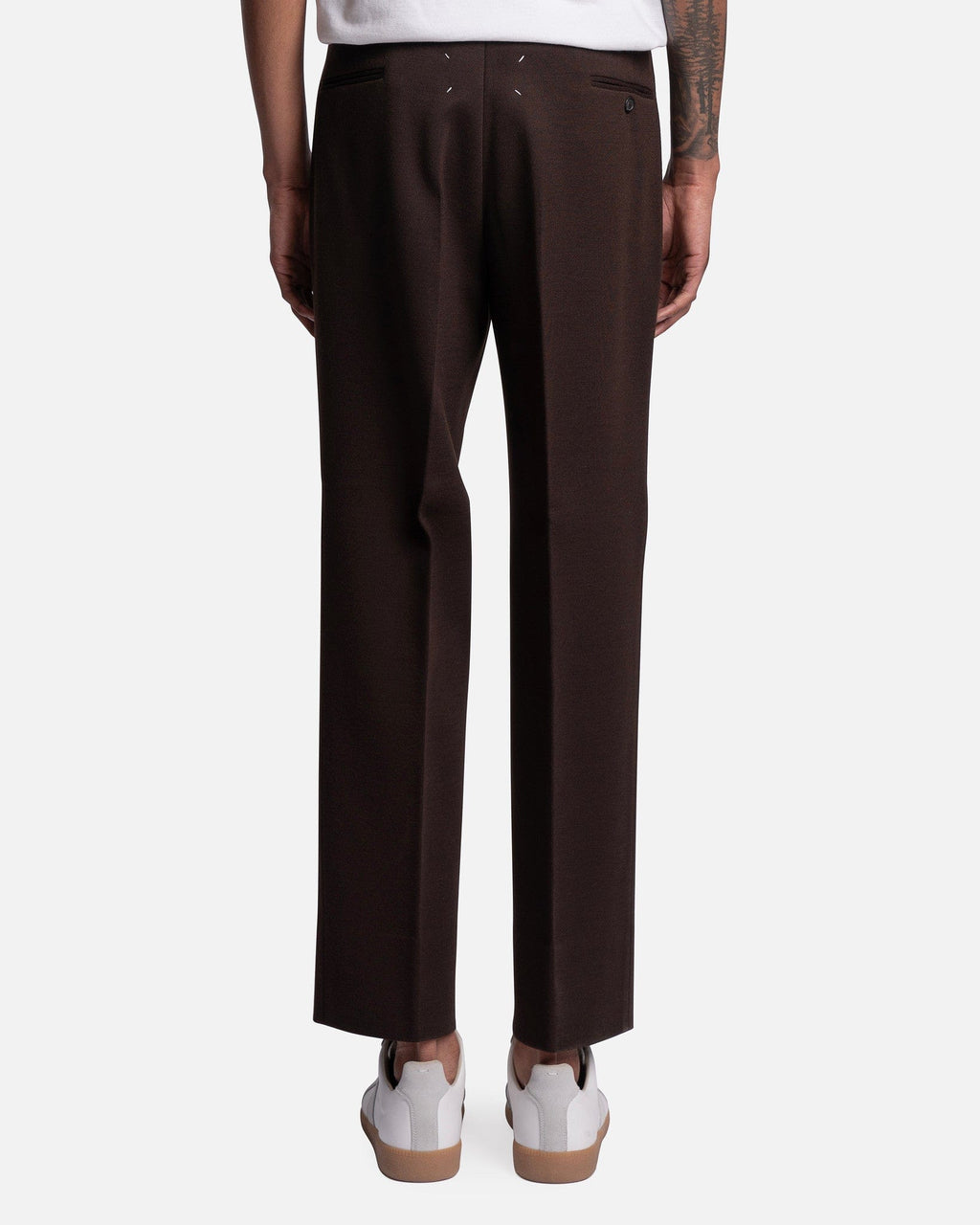 Milano Stitch Jersey Trousers In Nutmeg Maison margiela оригінал – Купити в Україні – детальний вид