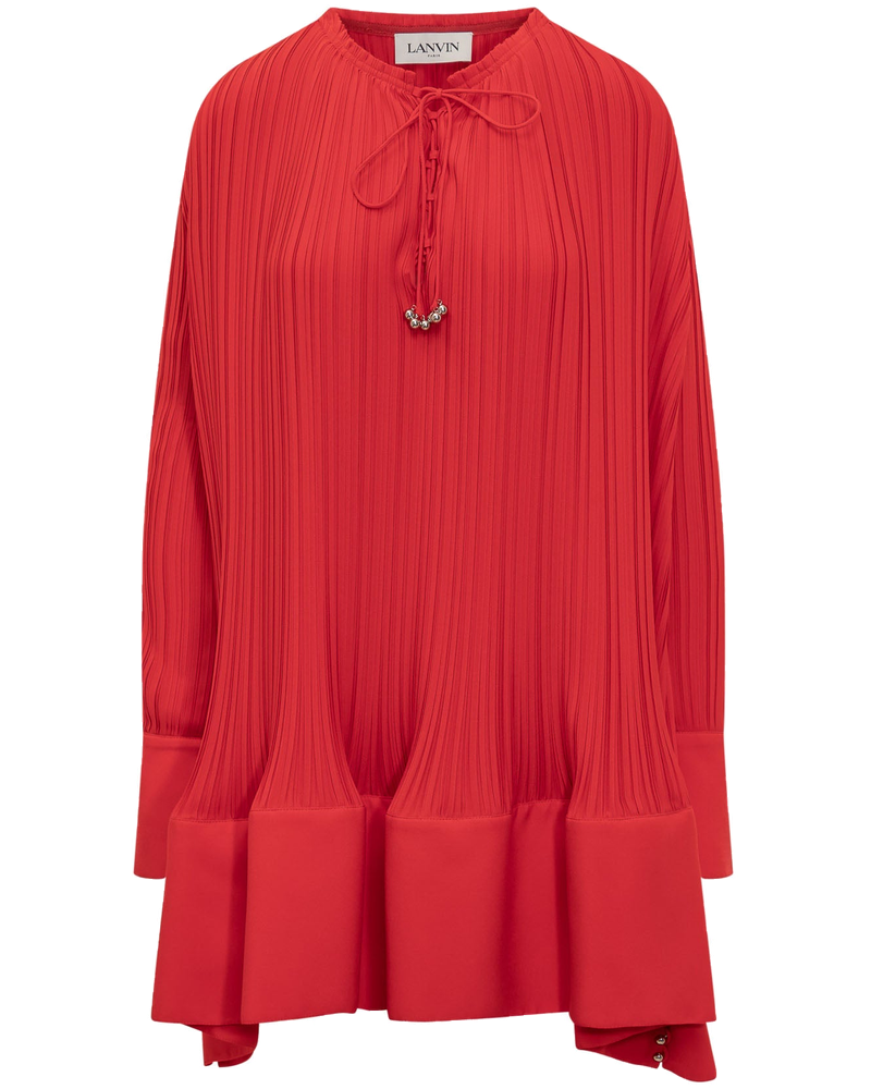 Оригінальна Mini Dress With Ruffles Lanvin