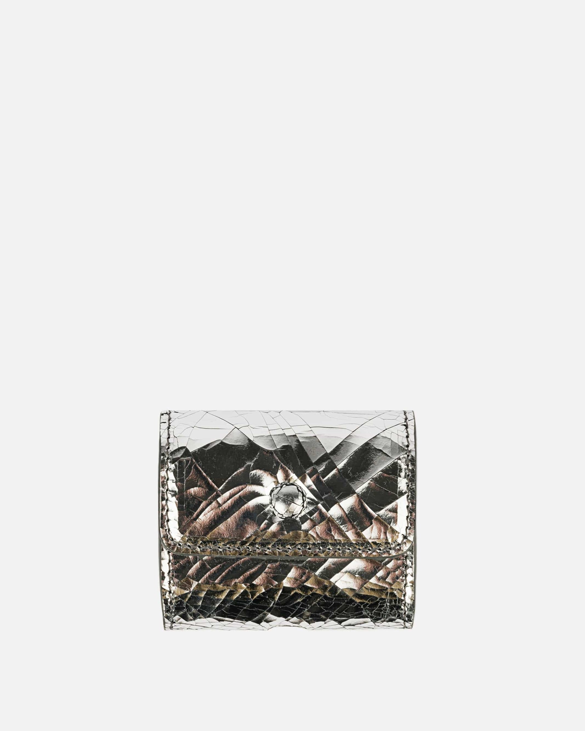 Оригінальна Mirror Airpod Pro Case In Silver Maison margiela – боковий вид