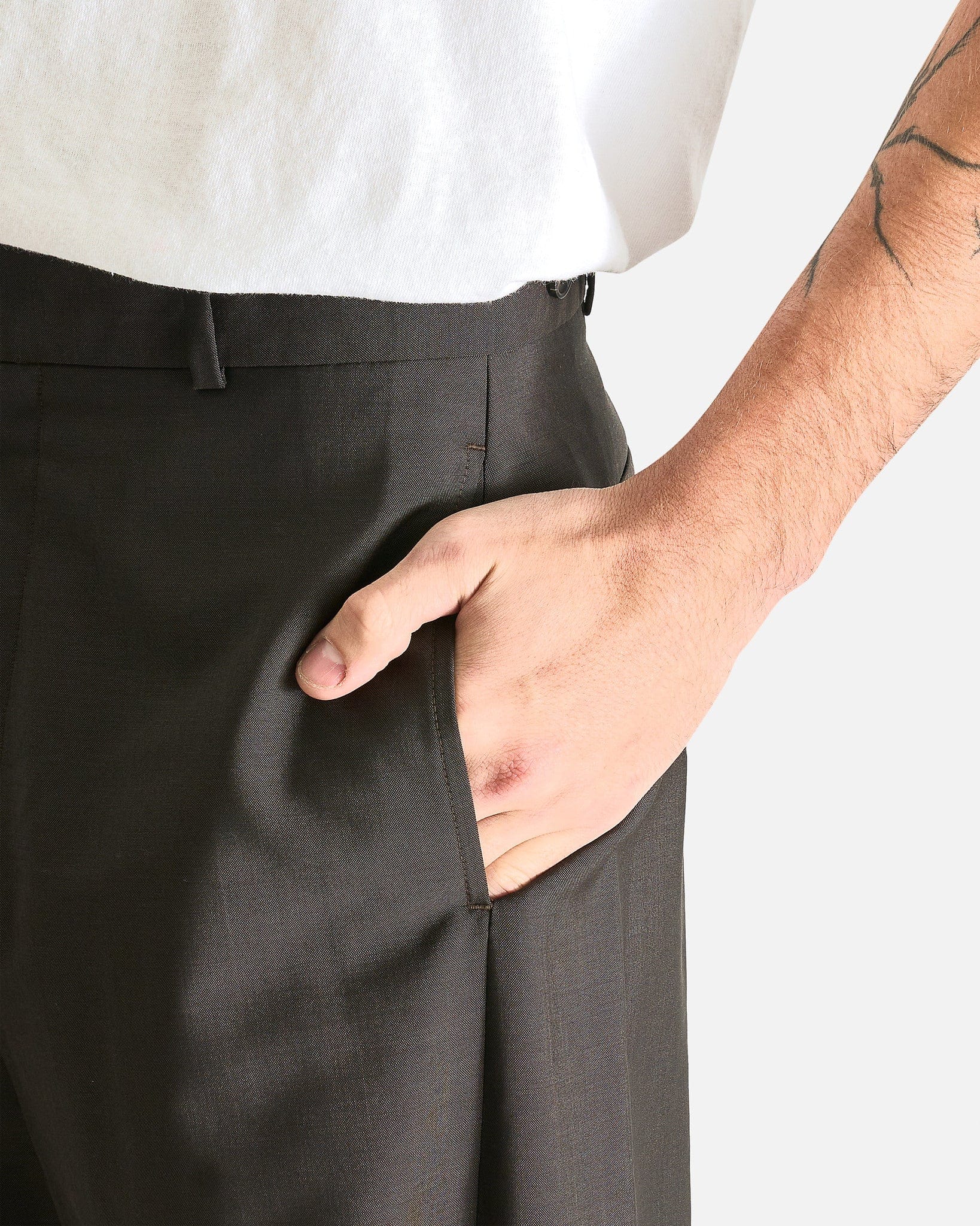 Mista Pant In Dark Brown The row оригінал – Купити в Україні – збільшений вид